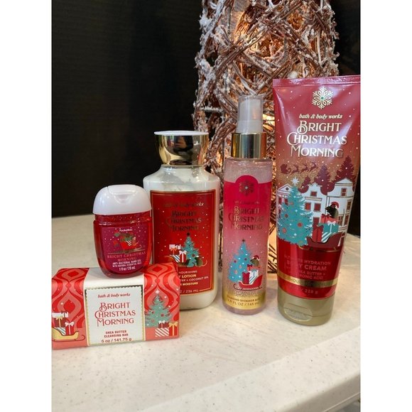 Bath & Body Works | Bath & Body | Bath Body Works Bright Christmas Morning 5pc Set | Poshmark
